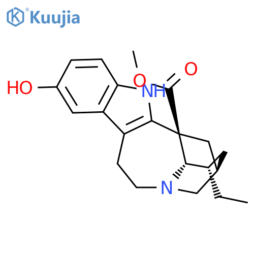 Ibogamine-18-carboxylicacid, 12-hydroxy-, methyl ester (9CI) structure