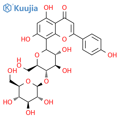 4”-O-Glucosylvitexin structure