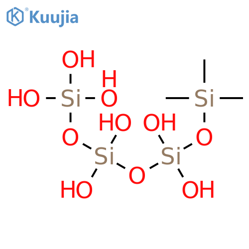 Tetrasiloxane, 1,1,1,3,3,5,5-heptahydroxy-7,7,7-trimethyl- structure