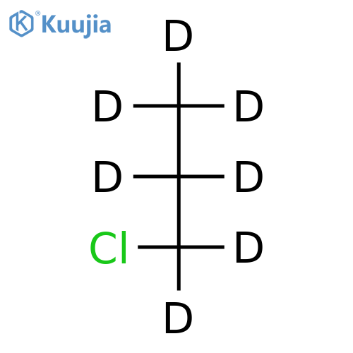 1-Chloropropane-d7 structure