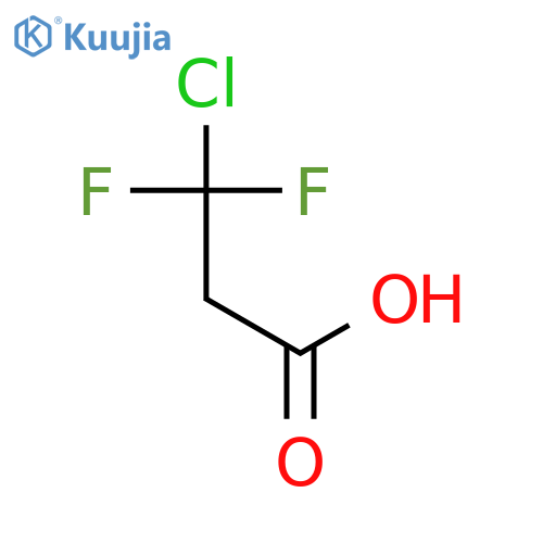 3-chloro-3,3-difluoropropanoic acid structure