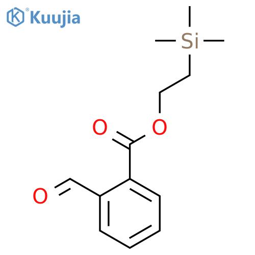 BENZOIC ACID, 2-FORMYL-, 2-(TRIMETHYLSILYL)ETHYL ESTER structure