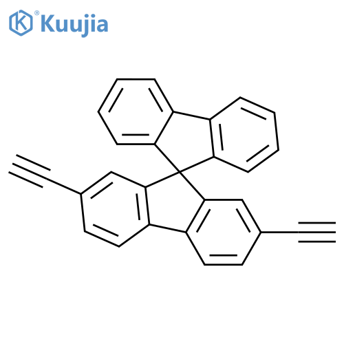 9,9'-SPIROBI[9H-FLUORENE], 2,7-DIETHYNYL- structure