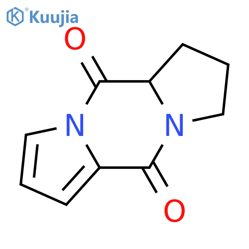 1H,5H-Dipyrrolo[1,2-a:1',2'-d]pyrazine-5,10(10aH)-dione,2,3-dihydro- structure