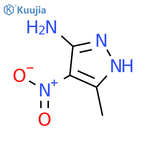 5-methyl-4-nitro-1H-Pyrazol-3-amine structure