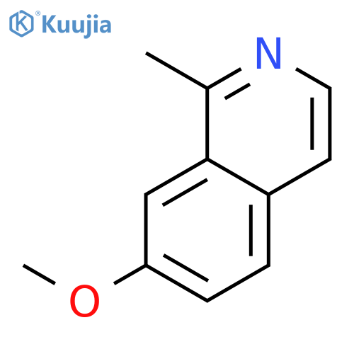 7-Methoxy-1-methylisoquinoline structure