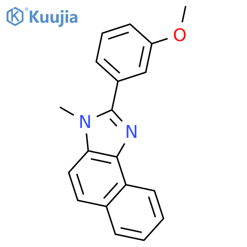 3H-Naphth[1,2-d]imidazole, 2-(3-methoxyphenyl)-3-methyl- structure