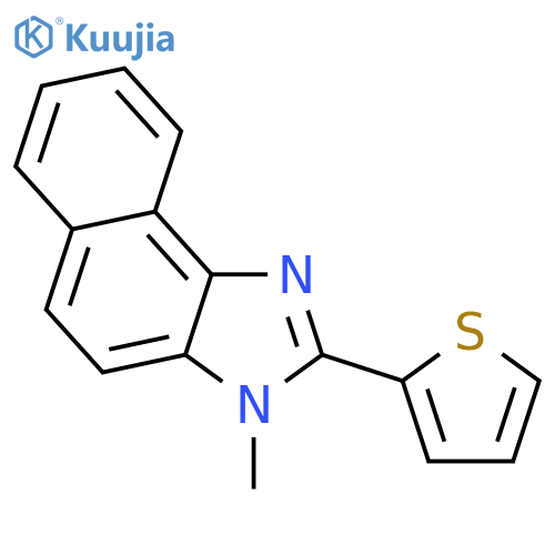 3H-Naphth[1,2-d]imidazole, 3-methyl-2-(2-thienyl)- structure