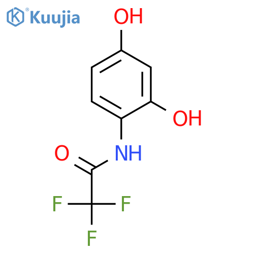 Acetamide,N-(2,4-dihydroxyphenyl)-2,2,2-trifluoro- structure
