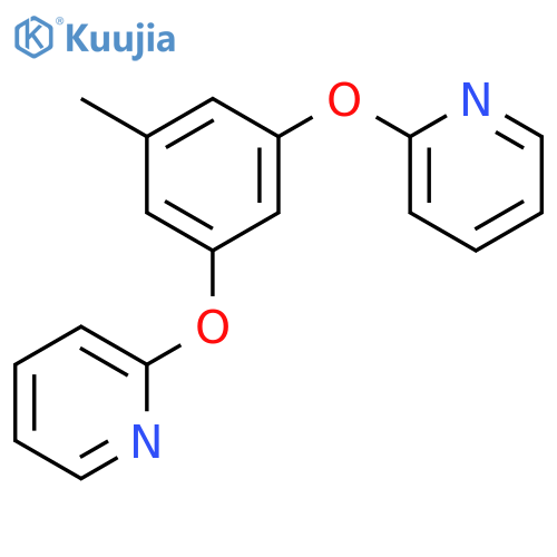 Pyridine, 2,2'-[(5-methyl-1,3-phenylene)bis(oxy)]bis- structure