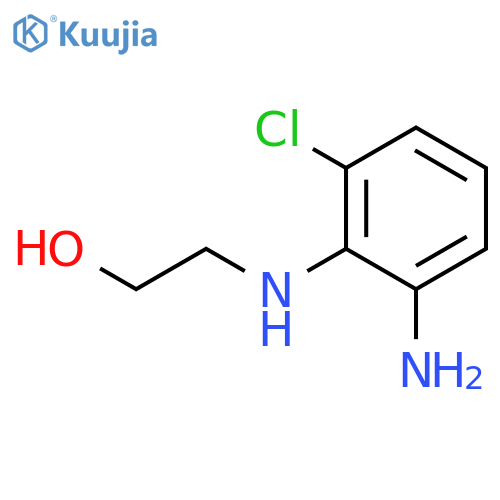 ETHANOL, 2-[(2-AMINO-6-CHLOROPHENYL)AMINO]- structure