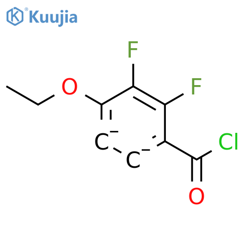 4-Ethoxy-2,3-difluorobenzoyl chloride structure