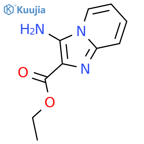 ethyl 3-aminoimidazo1,2-apyridine-2-carboxylate structure