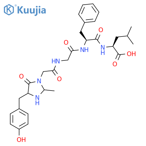 Leucine enkephalin, acetaldehyde- structure