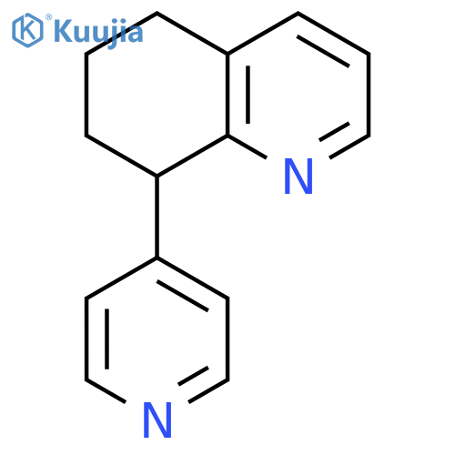 QUINOLINE, 5,6,7,8-TETRAHYDRO-8-(4-PYRIDINYL)- structure