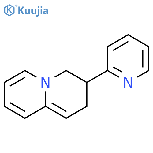 2H-Quinolizine, 3,4-dihydro-3-(2-pyridinyl)- structure