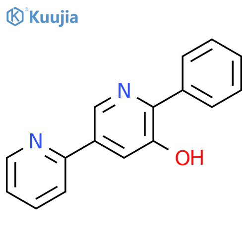 [2,3'-Bipyridin]-5'-ol, 6'-phenyl- structure