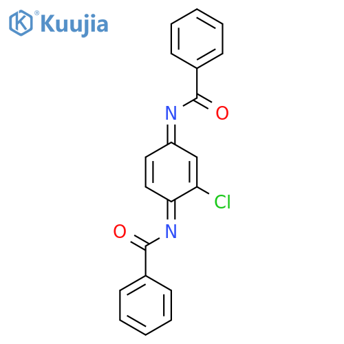 BENZAMIDE, N,N'-(2-CHLORO-2,5-CYCLOHEXADIENE-1,4-DIYLIDENE)BIS- structure