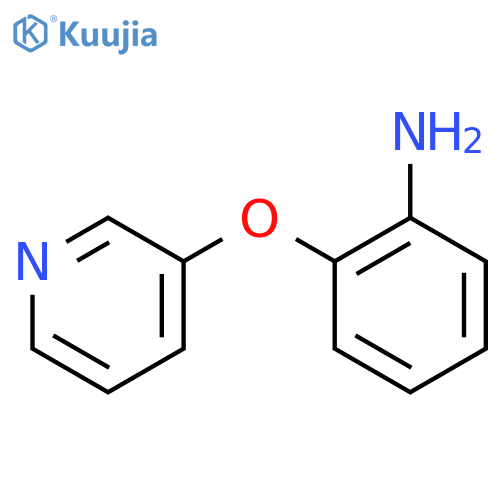 2-(Pyridin-3-yloxy)aniline structure