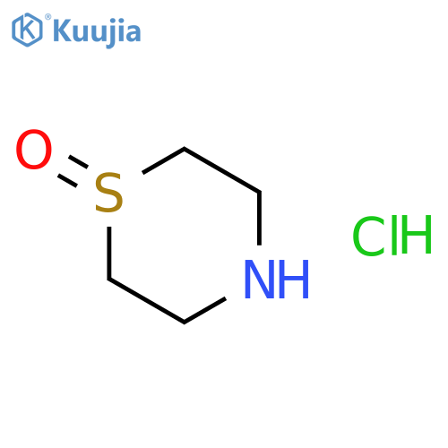 Thiomorpholine-1-oxide hydrochloride structure