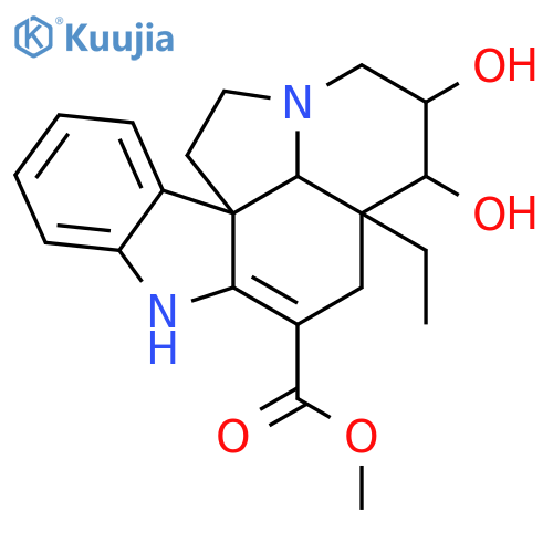 14,15-Dihydroxyvincadifformine structure