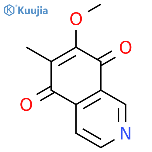 7-methoxy-6-methylisoquinoline-5,8-dione structure
