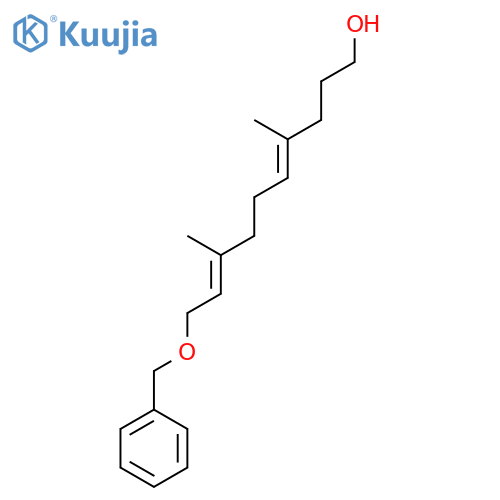 4,8-DECADIEN-1-OL, 4,8-DIMETHYL-10-(PHENYLMETHOXY)-, (E,E)- structure