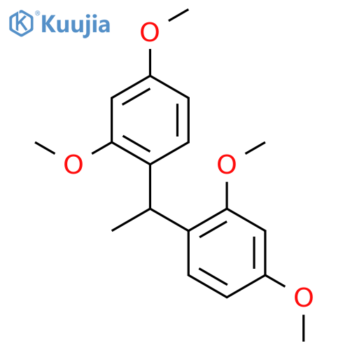 Benzene, 1,1'-ethylidenebis[2,4-dimethoxy- structure