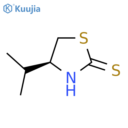 (S)-4-Isopropylthiazolidine-2-thione structure