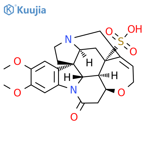 Strychnidine-14-sulfonic acid, 2,3-dimethoxy-10-oxo- (9CI) structure