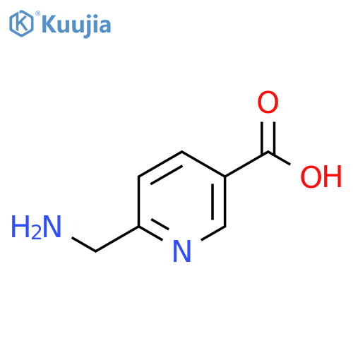 6-Aminomethylnicotinic Acid structure