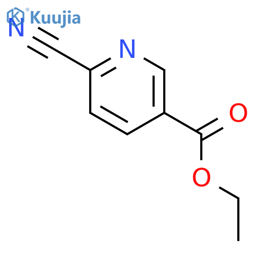 Ethyl 6-cyanonicotinate structure