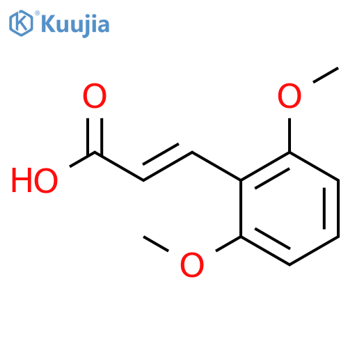 2,6-Dimethoxycinnamic Acid structure