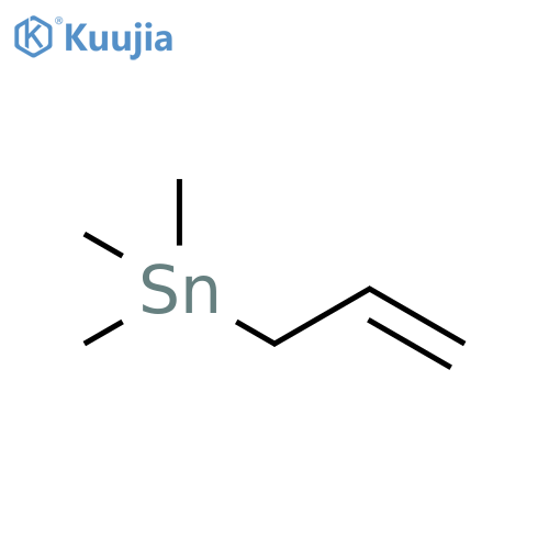 Stannane,trimethyl-2-propen-1-yl- structure