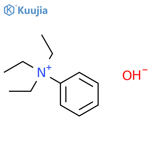 N,N,N-triethylanilinium hydroxide structure
