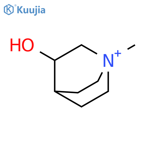 3-Hydroxy-1-methyl-1-azoniabicyclo2.2.2octane structure
