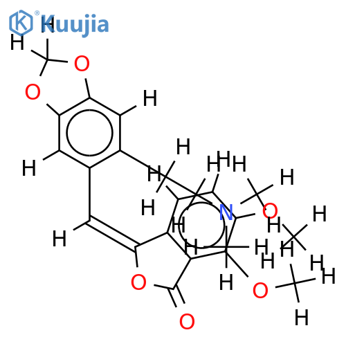 (Z)-N-Methylhydrastine structure