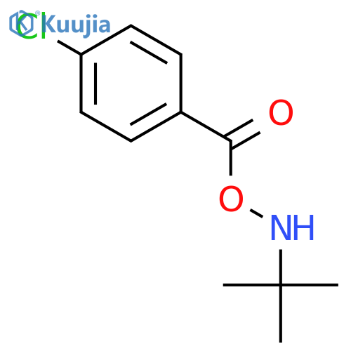 2-Propanamine, N-[(4-chlorobenzoyl)oxy]-2-methyl- structure