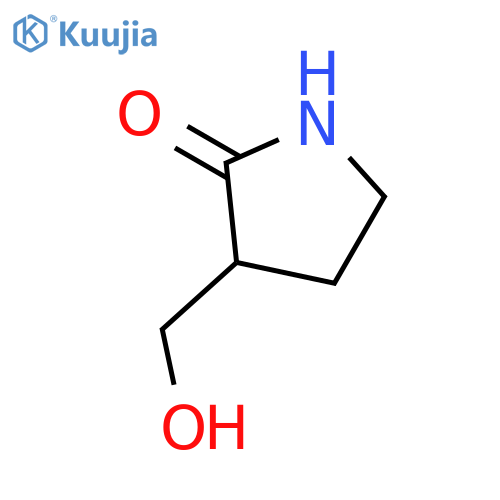 3-(hydroxymethyl)pyrrolidin-2-one structure