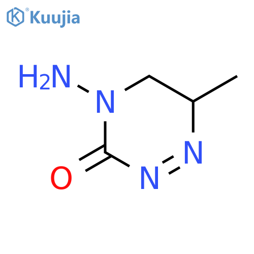 4-Amino-6-methyl-5,6-dihydro-1,2,4-triazin-3(4H)-one structure