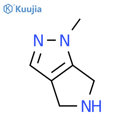 1-methyl-5,6-dihydro-4H-pyrrolo[3,4-c]pyrazole structure