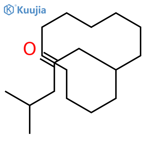 2-PENTANONE, 1-CYCLODODECYL-4-METHYL- structure