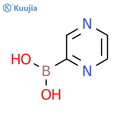 (pyrazin-2-yl)boronic acid structure