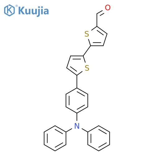 [2,2'-Bithiophene]-5-carboxaldehyde, 5'-[4-(diphenylamino)phenyl]- structure