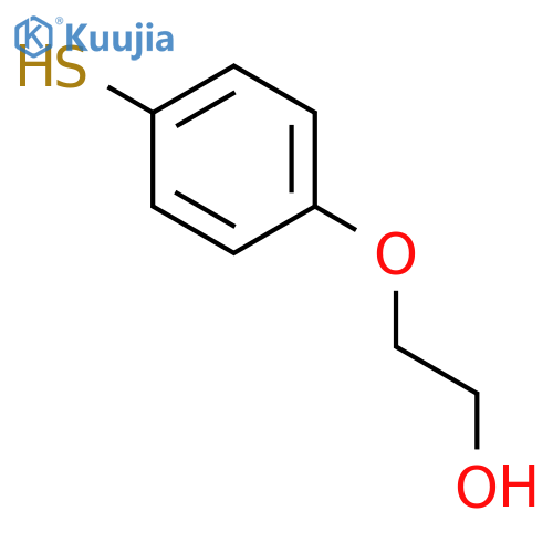 Ethanol,2-(4-mercaptophenoxy)- structure