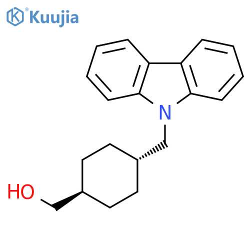 CYCLOHEXANEMETHANOL, 4-(9H-CARBAZOL-9-YLMETHYL)-, TRANS- structure