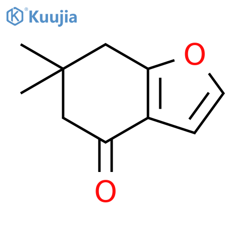 6,6-dimethyl-6,7-dihydro-1-benzofuran-4(5H)-one structure