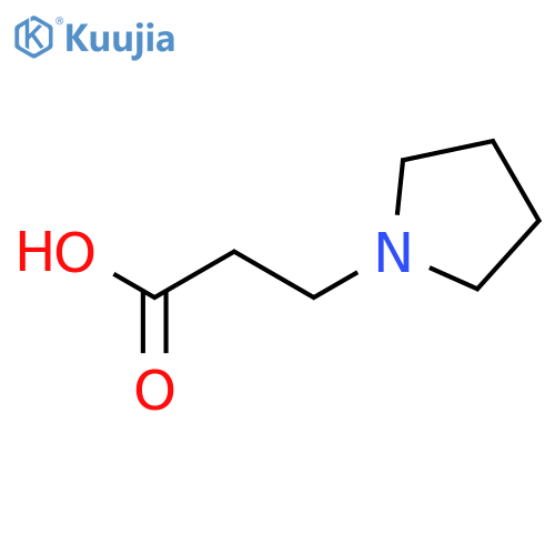 3-Pyrrolidin-1-ylpropanoic Acid structure