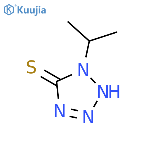 1-(propan-2-yl)-1H-1,2,3,4-tetrazole-5-thiol structure