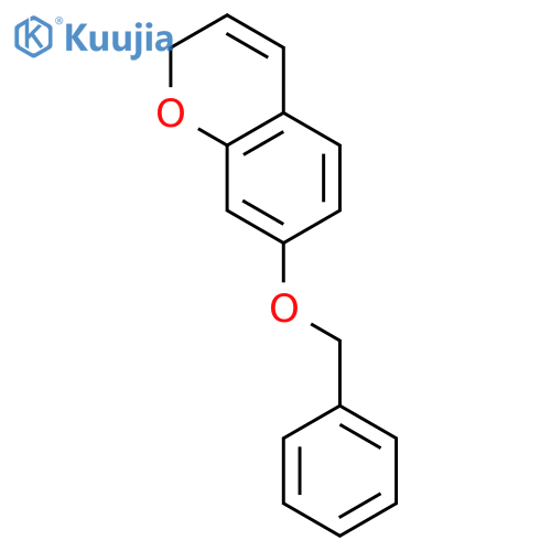 2H-1-Benzopyran, 7-(phenylmethoxy)- structure